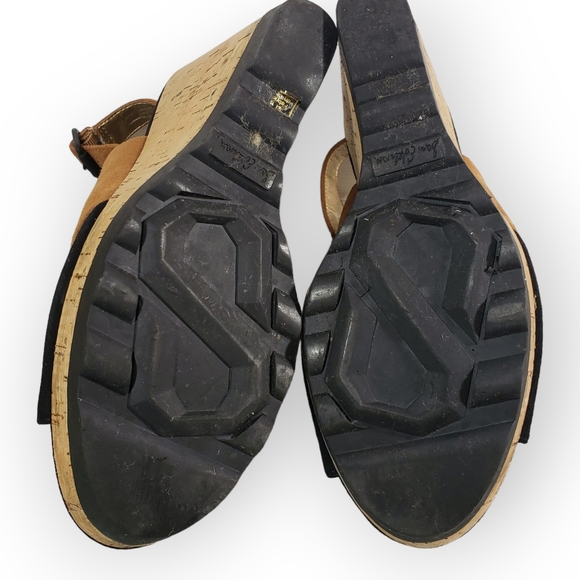 SOLD SOLD Sam Edelman Kenya Cork Peep Toe Wedges - Picture 12 of 12